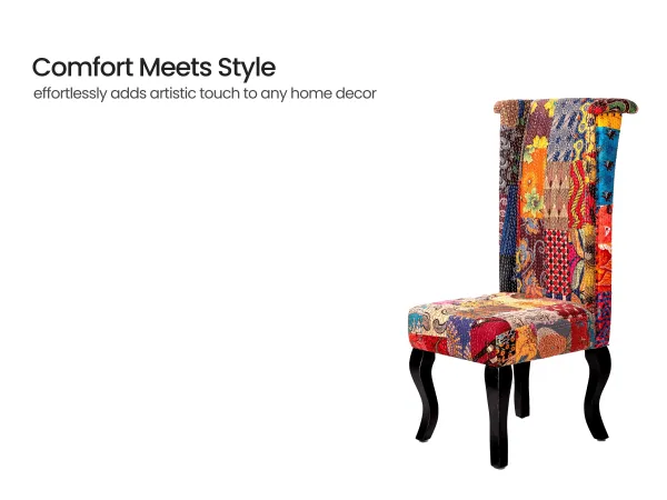 Belle Patch Work Chair